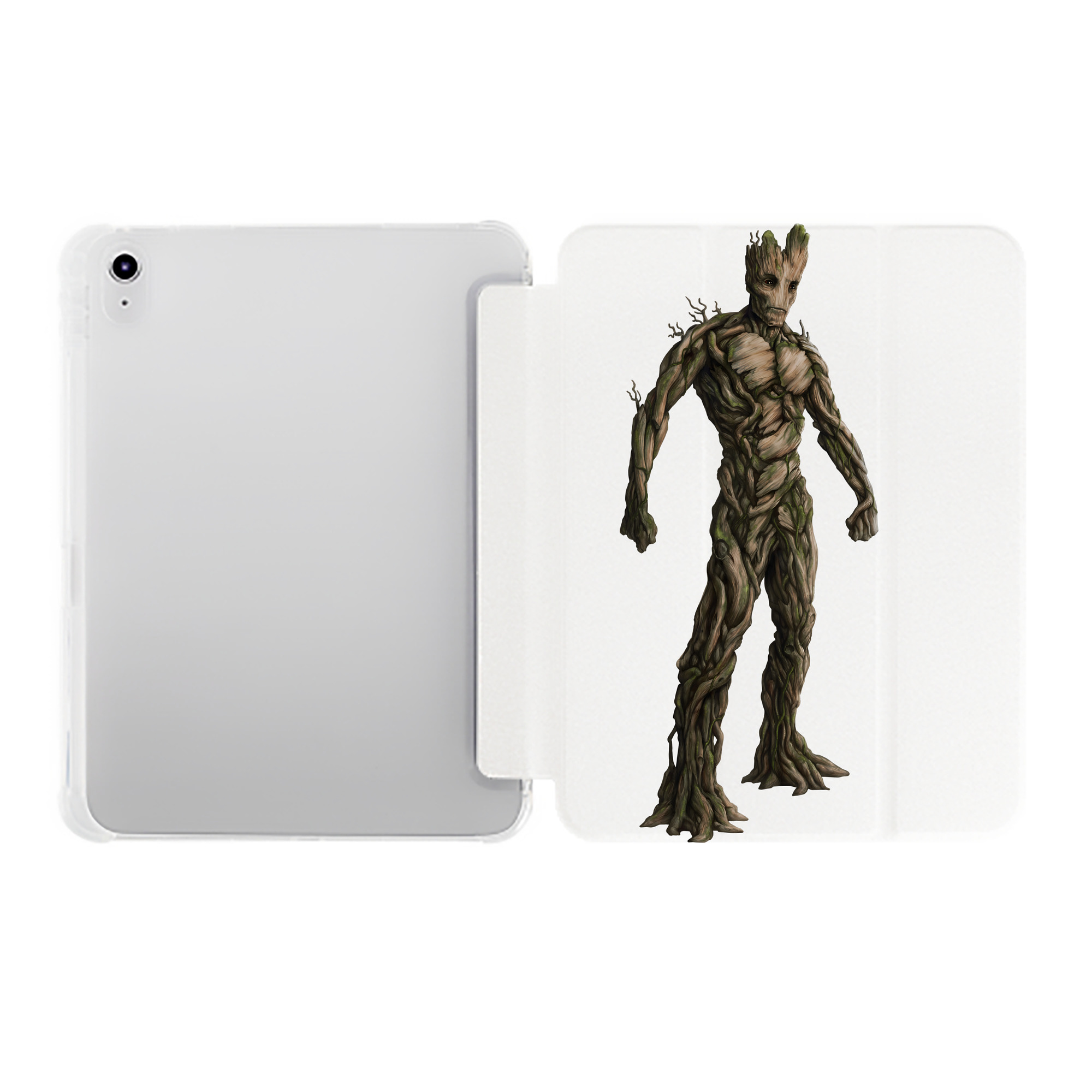 （画像用） アベンジャーズ The Avengers IPad ケース ペン収納付き 三つ折りスタンド PUレザー×シリコン 対応機種9.5/10.5/10.9インチ